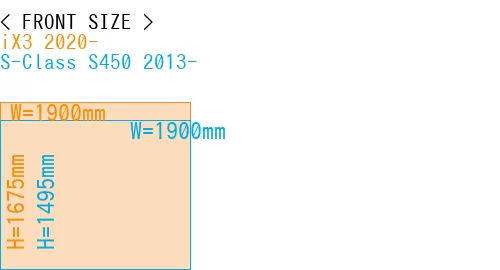 #iX3 2020- + S-Class S450 2013-